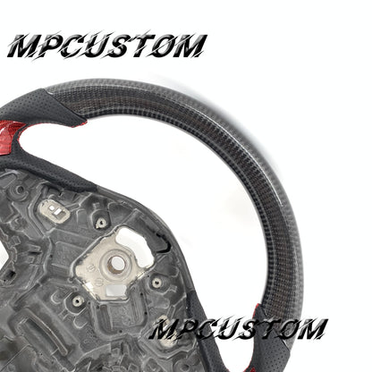 Mpcustom for Toyota Supra 2020 carbon fiber steering wheel gloss