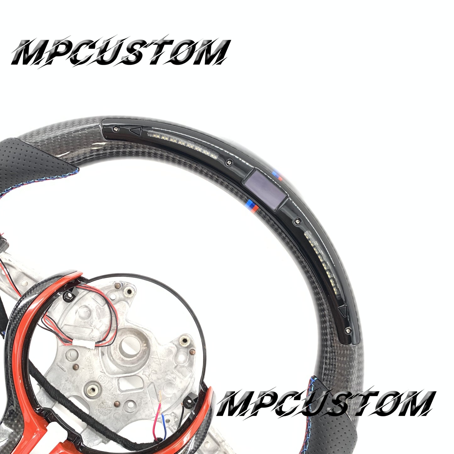 Mpcustom for BMW 6 series F06/F13/F12 carbon fiber steering wheel round top