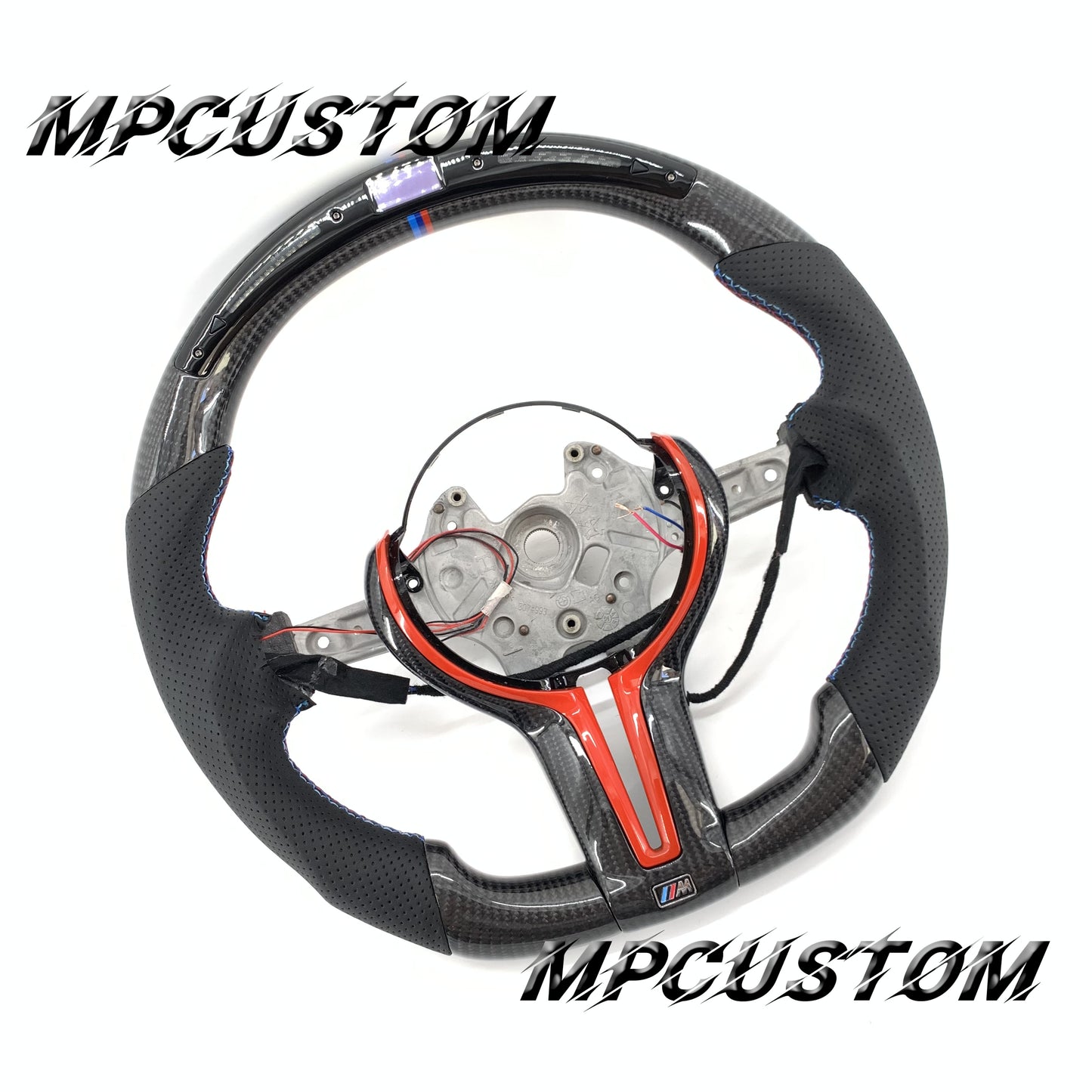 Mpcustom for BMW 5 series F10/F11 carbon fiber steering wheel gloss