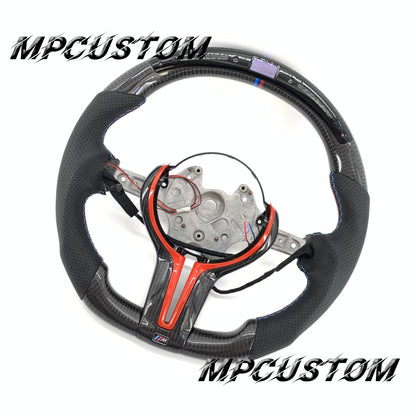 Mpcustom for BMW 6 series F06/F13/F12 carbon fiber steering wheel round top