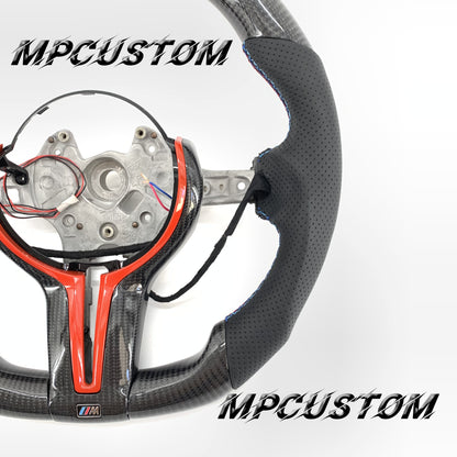 Mpcustom for BMW 5 series F10/F11 carbon fiber steering wheel gloss
