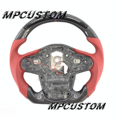Mpcustom for Toyota Supra 2020 carbon fiber steering wheel led
