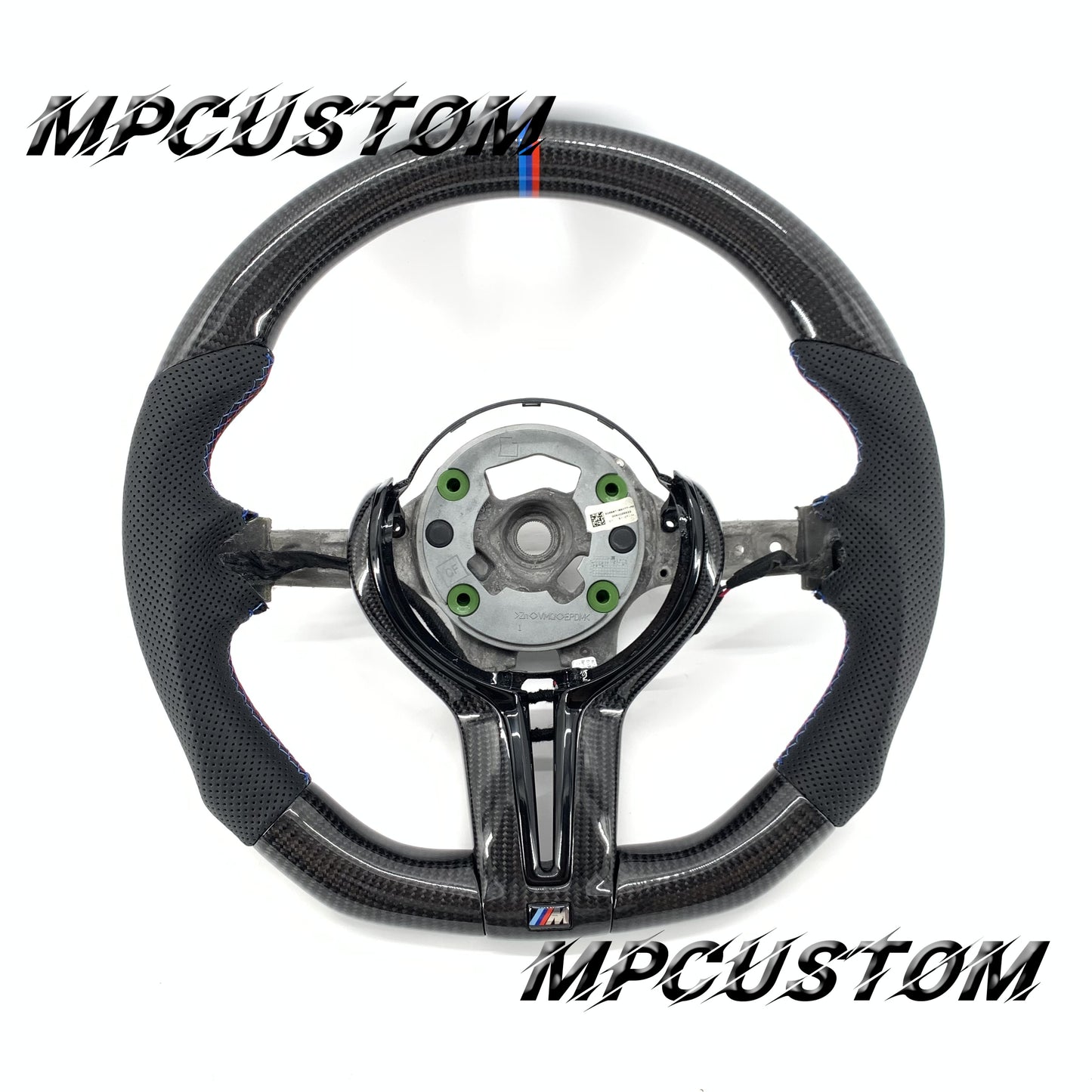 Mpcustom for BMW 3 series F30/F31/F35 carbon fiber steering wheel perforated leather