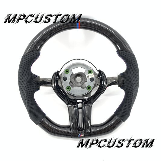 Mpcustom for BMW 3 series F30/F31/F35 carbon fiber steering wheel perforated leather