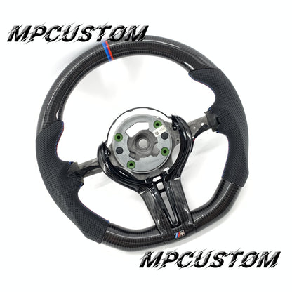Mpcustom for BMW 5 series F10/F11 carbon fiber steering wheel gloss carbon fiber