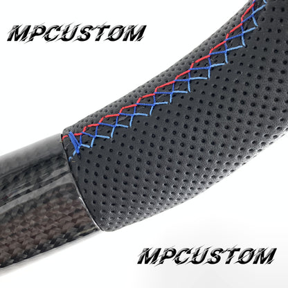 Mpcustom for BMW 6 series F06/F13/F12 carbon fiber steering wheel flat bottom