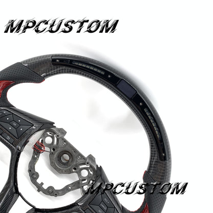 Mpcustom for Nissan sylphy carbon fiber steering wheel gloss