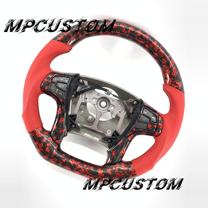 Mpcustom for Toyota sienna 2014 carbon fiber steering wheel gloss