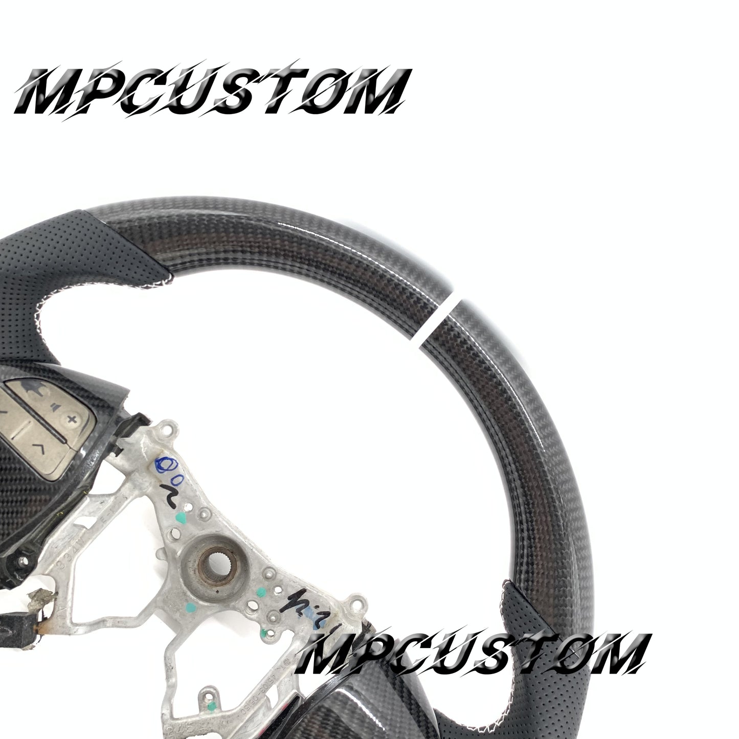 Mpcustom for Toyota Camary 2007-2011 carbon fiber steering wheel gloss