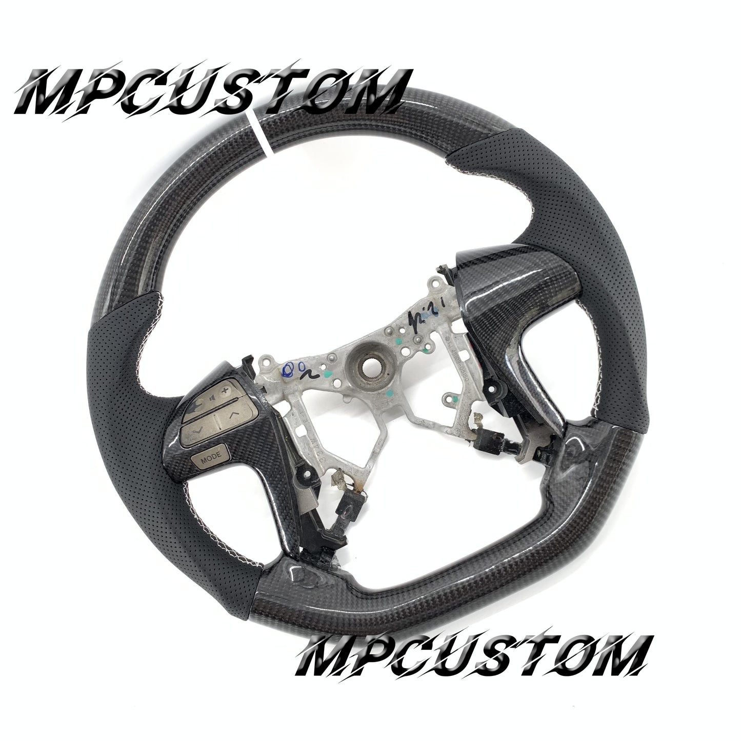 Mpcustom for Toyota Camary 2007-2011 carbon fiber steering wheel gloss