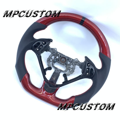 Mpcustom Acura TL 2007-2008 carbon fiber steering wheel gloss