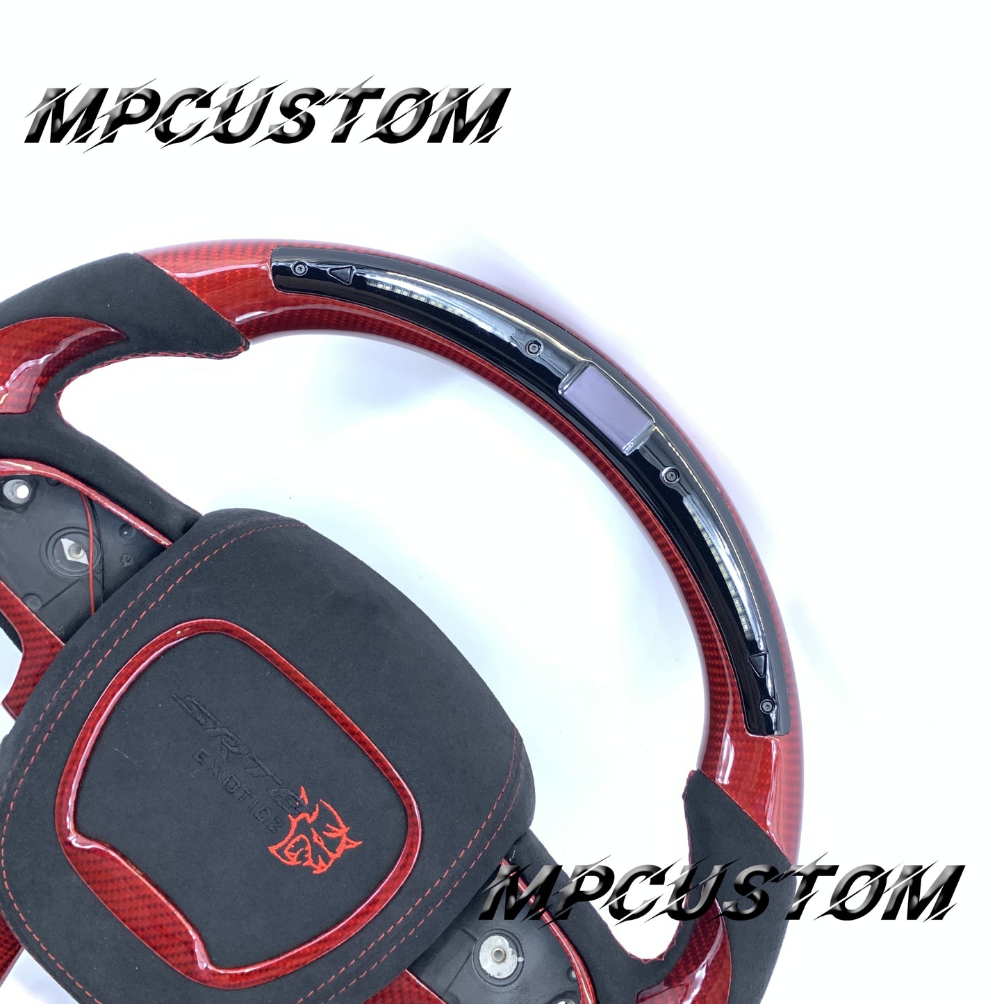 Mpcustom Dodge Challenger 2015-2021  carbon fiber steering wheel gloss
