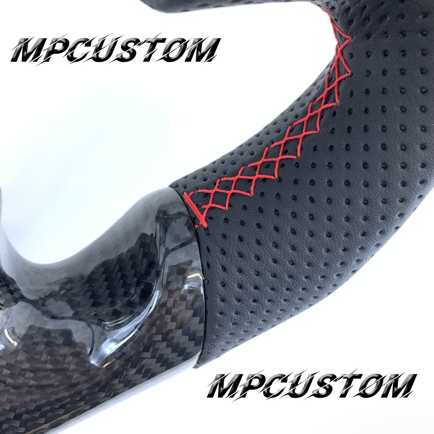 Mpcustom Acura TL 2004-2006 carbon fiber steering wheel gloss
