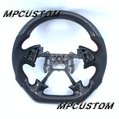 Mpcustom Acura TL 2004-2006 carbon fiber steering wheel round top