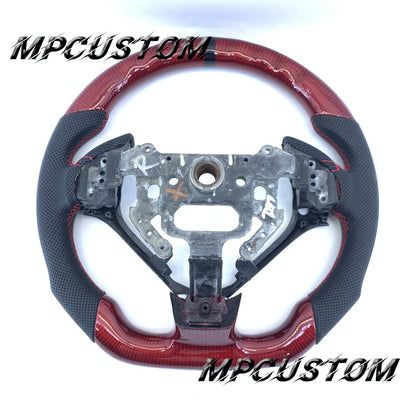 Mpcustom for Acura TL 2007-2008 carbon fiber steering wheel round top