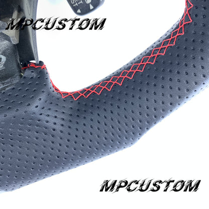 Mpcustom Subaru WRX 2002 carbon fiber steering wheel round top