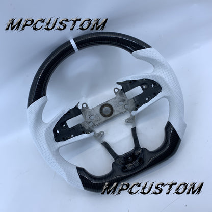 Mpcustom Honda 10th Gen Civic 2016+ carbon fiber steering wheel gloss