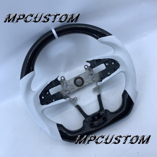 Mpcustom Honda 10th Gen Civic 2016+ carbon fiber steering wheel gloss