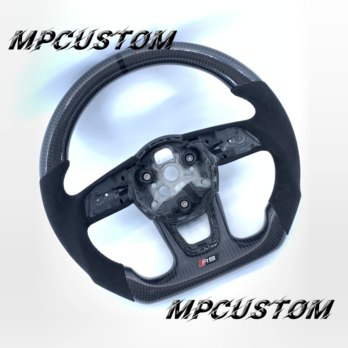 Mpcustom Audi B9 2017+ carbon fiber steering wheel