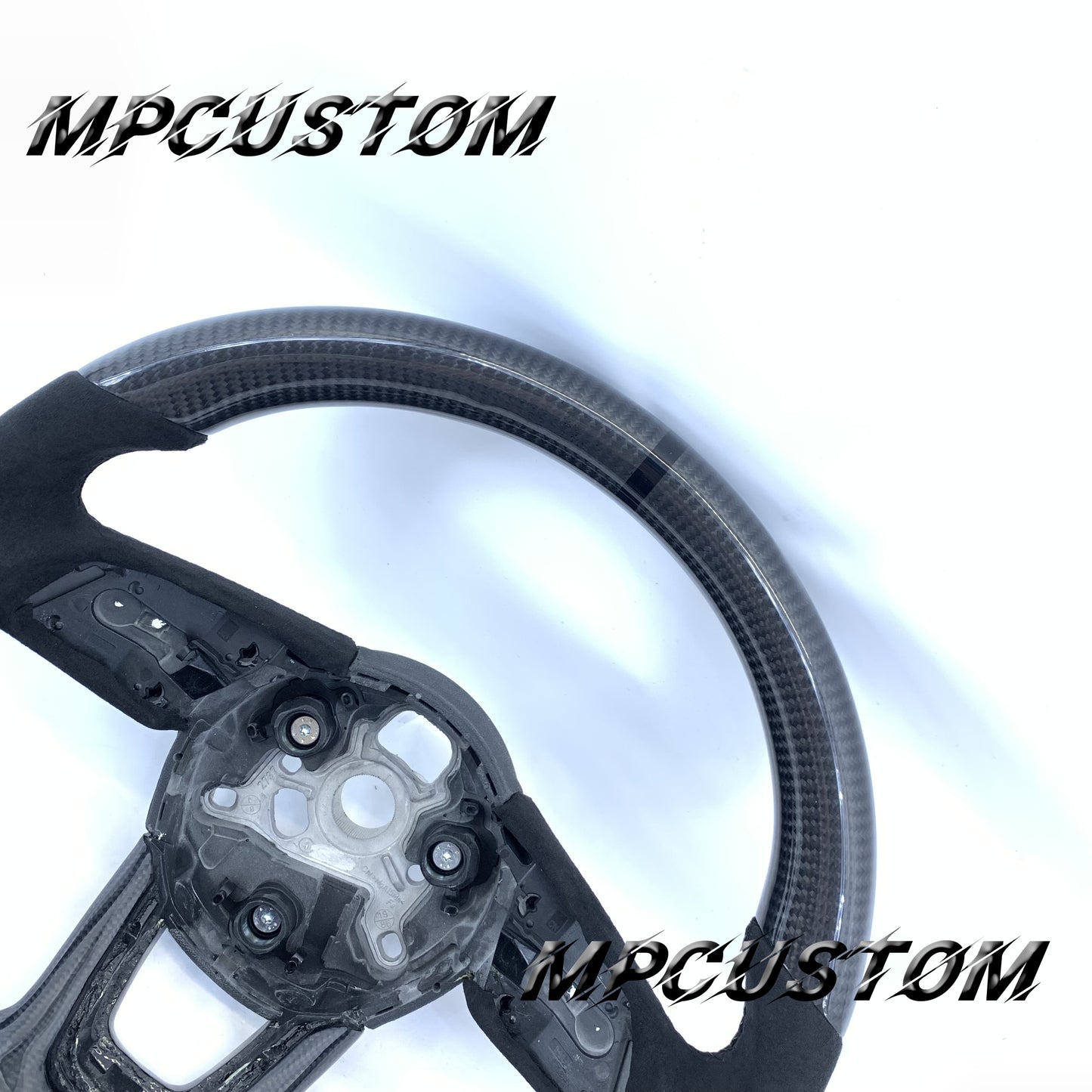 Mpcustom Audi B9 2017+ carbon fiber steering wheel