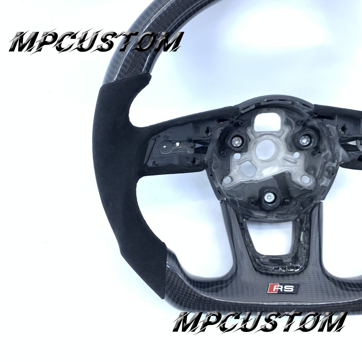 Mpcustom Audi B9 2017+ carbon fiber steering wheel