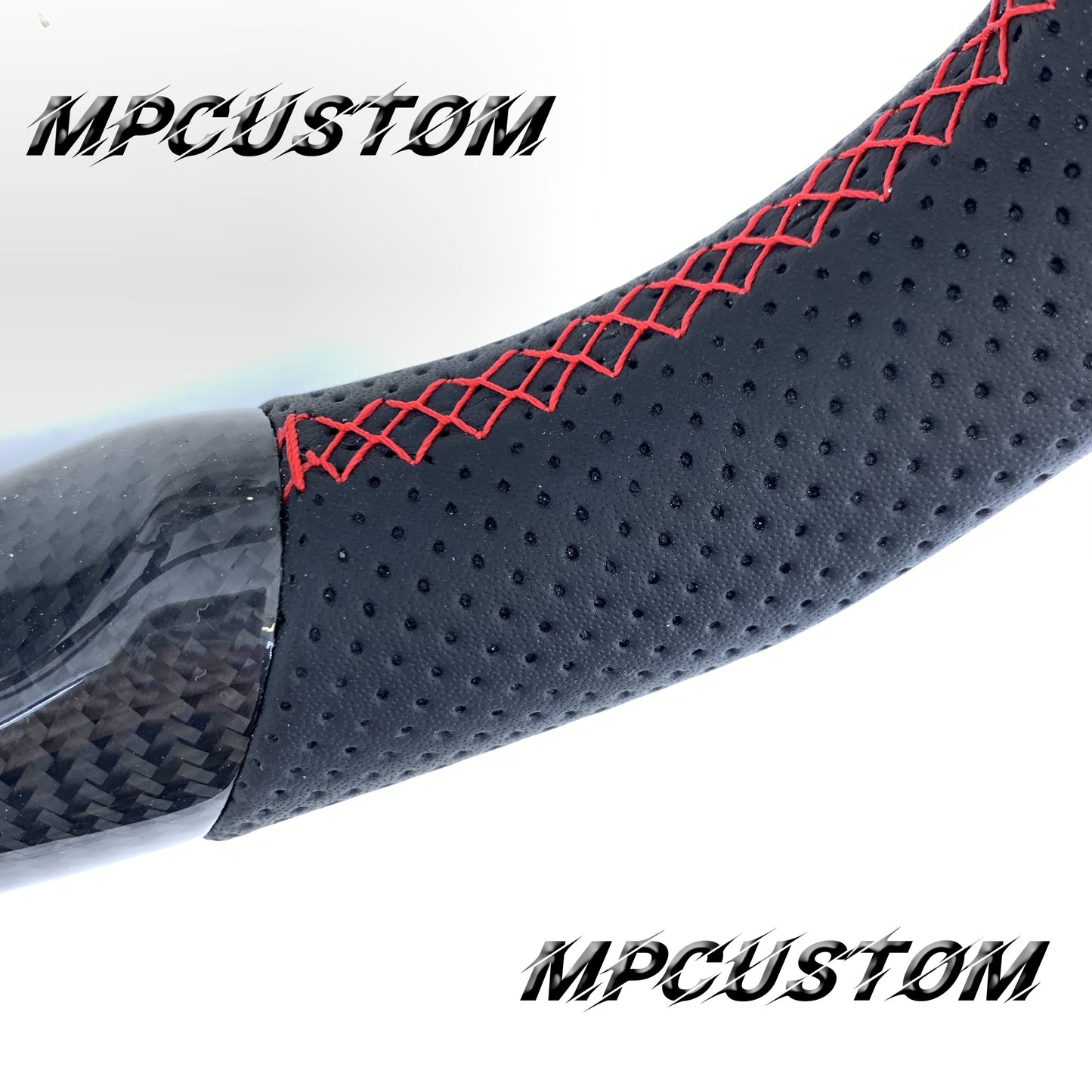 Mpcustom Subaru 2008-2014 carbon fiber steering wheel flat bottom