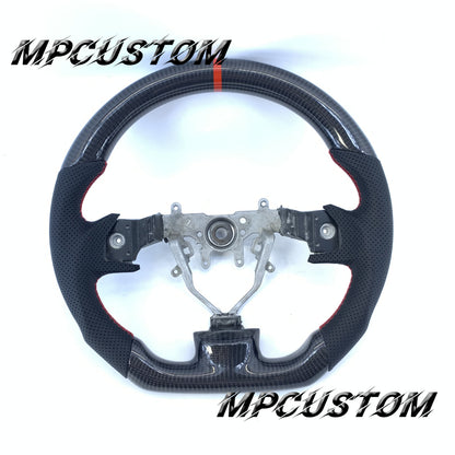 Mpcustom Subaru 2008-2014 carbon fiber steering wheel round top