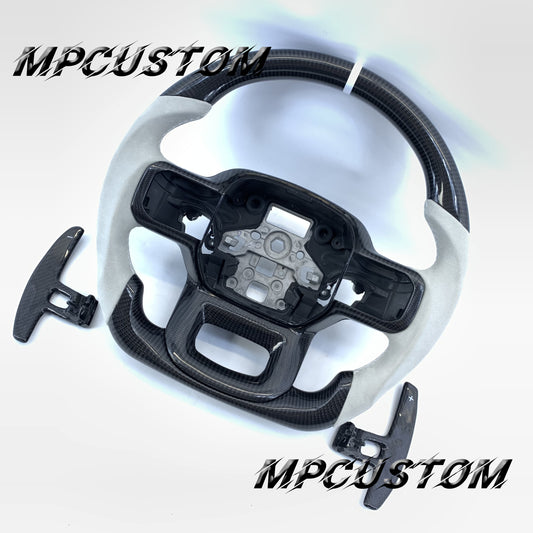 Mpcustom Ford 2021 F150 carbon fiber steering wheel