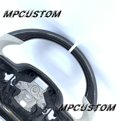 Mpcustom Ford 2021 F150 carbon fiber steering wheel gloss