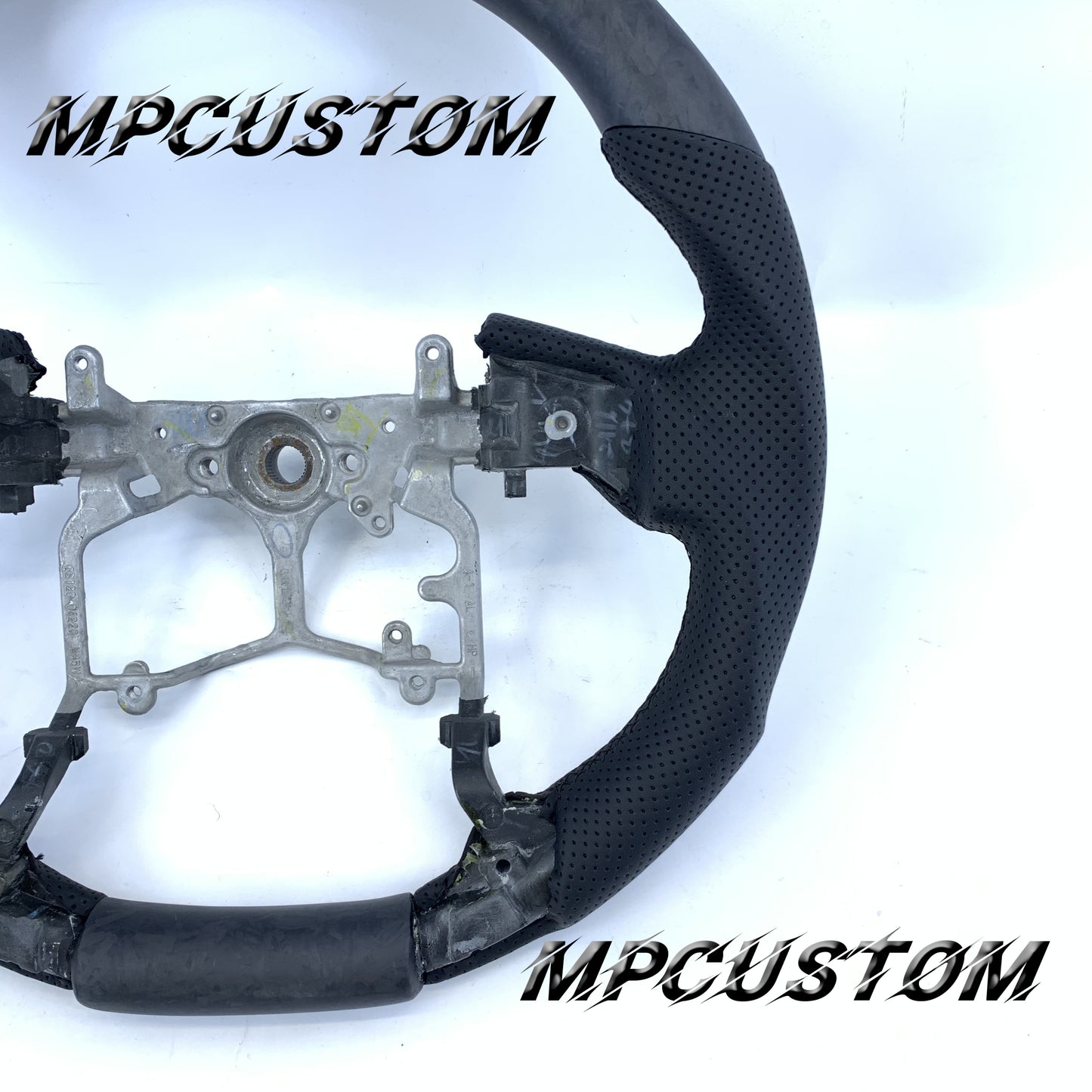 Mpcustom Toyota Tundra 2014-2017 carbon fiber steering wheel matte
