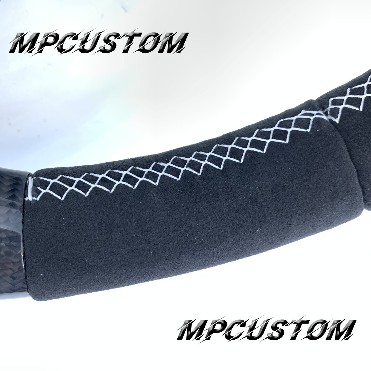 Mpcustom Dodge Challenger 2015-2021 carbon fiber steering wheel round top