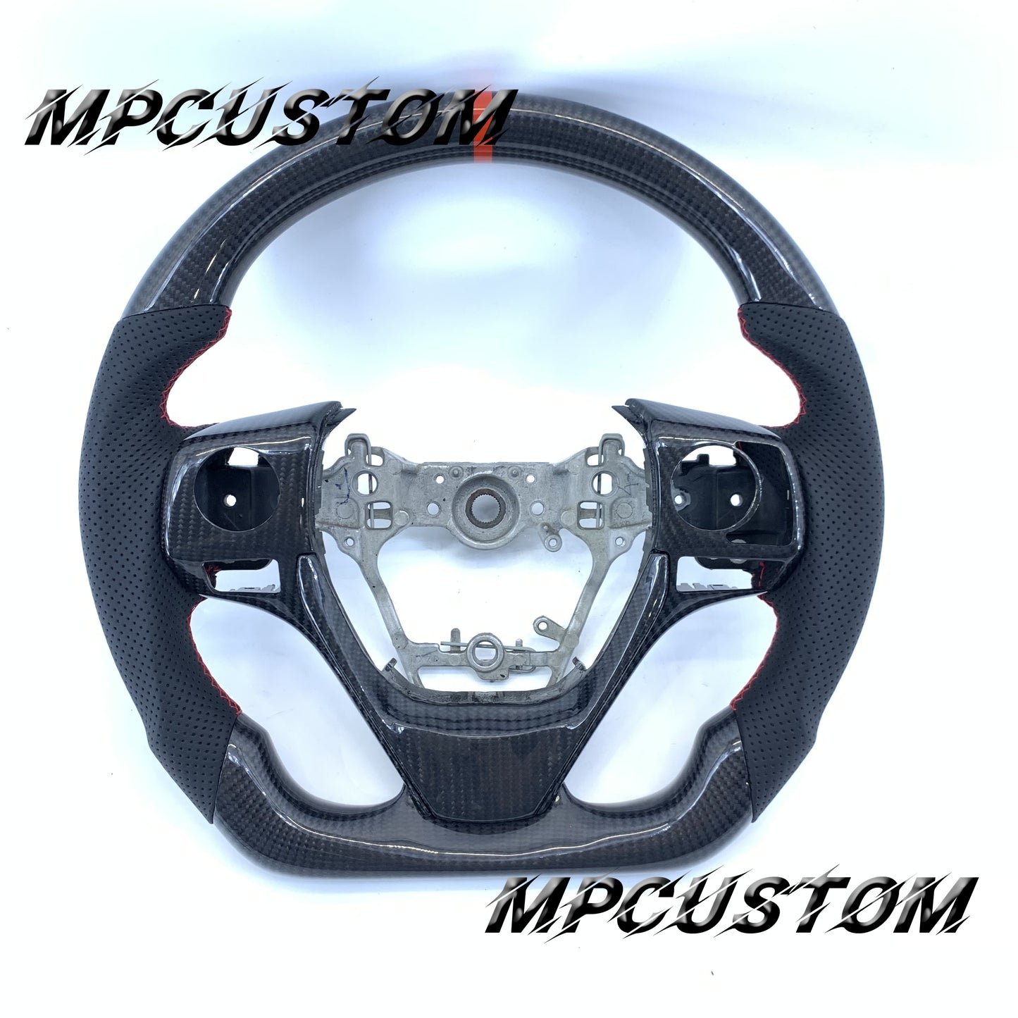 Mpcustom for Toyota Corolla 2014-2019 carbon fiber steering wheel gloss