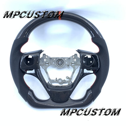 Mpcustom for Toyota Corolla 2014-2019 carbon fiber steering wheel gloss
