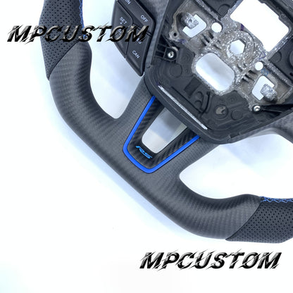 Mpcustom Ford focus mk3 2015-2018 carbon fiber steering wheel matte