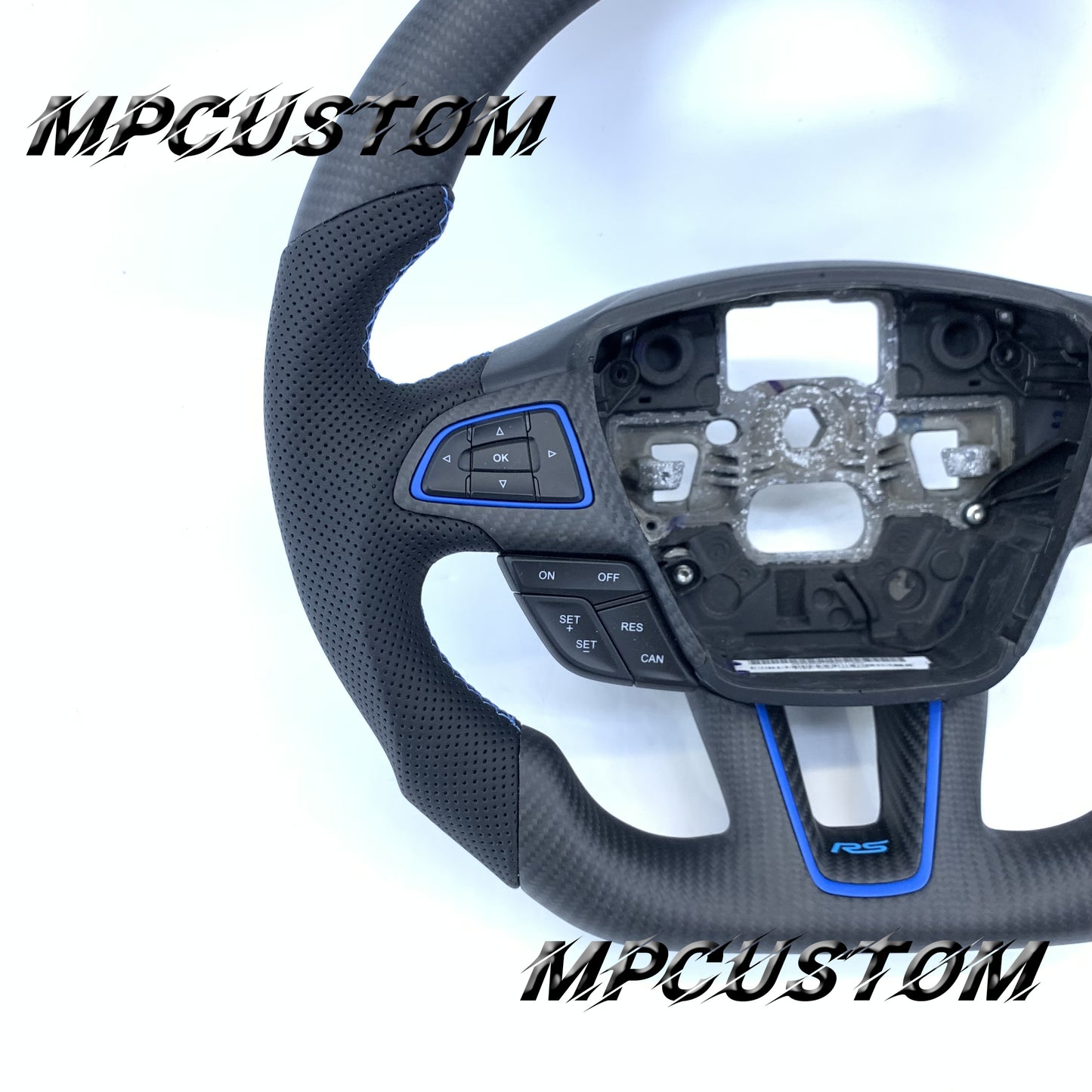 Mpcustom Ford focus mk3 2015-2018 carbon fiber steering wheel