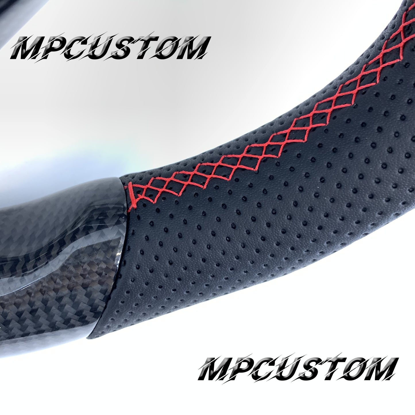 Mpcustom Toyota Corolla 2019-2021 carbon fiber steering wheel round top