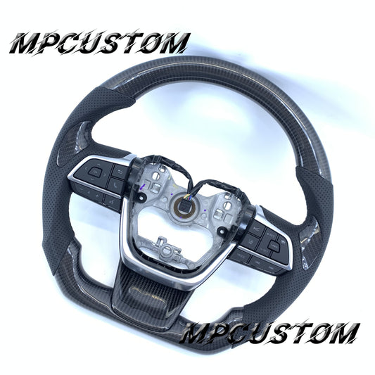 Mpcustom Toyota Highlander 2022 carbon fiber steering wheel gloss