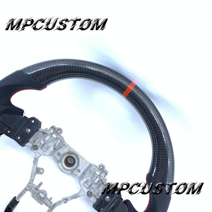 Mpcustom Subaru WRX STI 2015-2020 carbon fiber steering wheel gloss