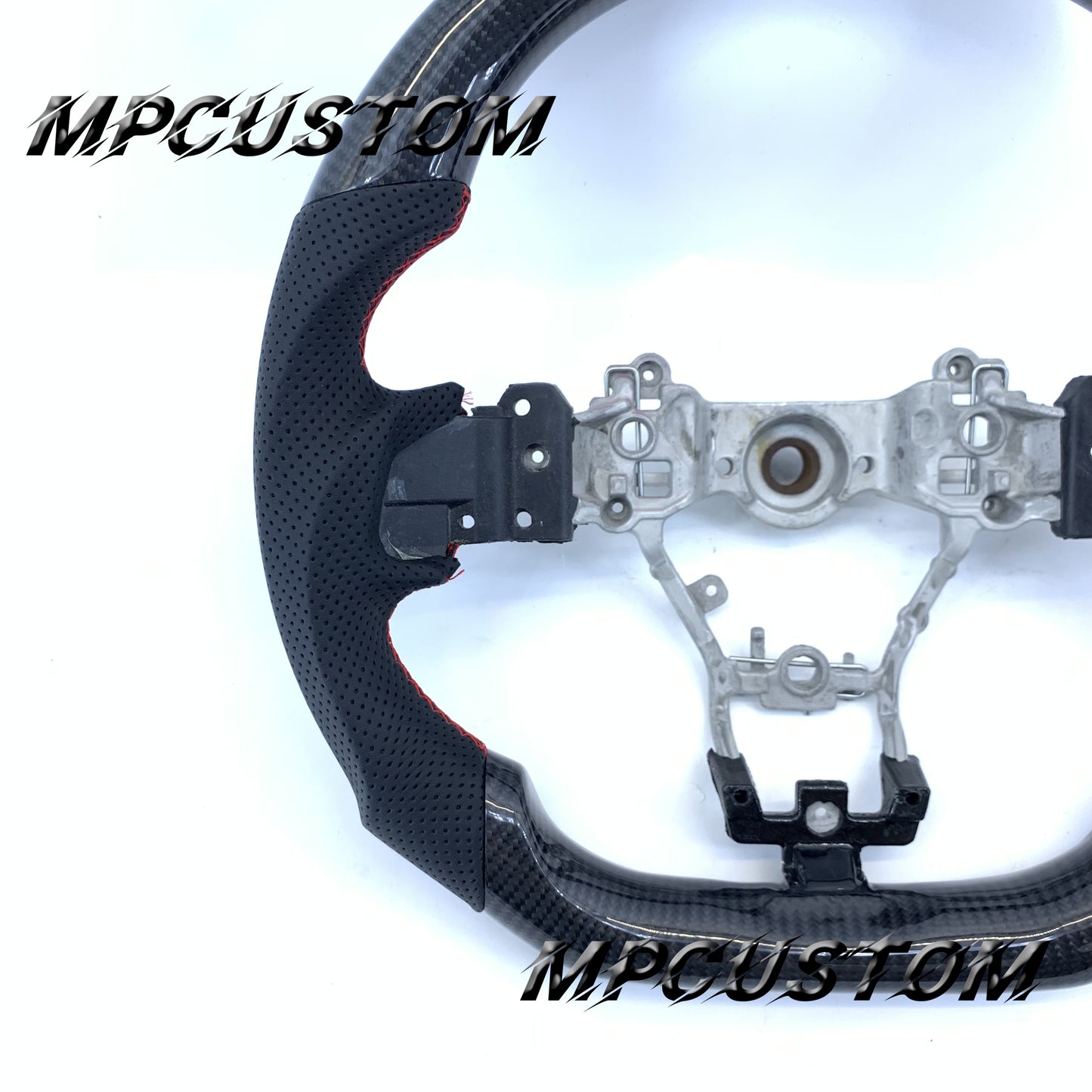 Mpcustom Subaru WRX STI 2015-2020 carbon fiber steering wheel gloss