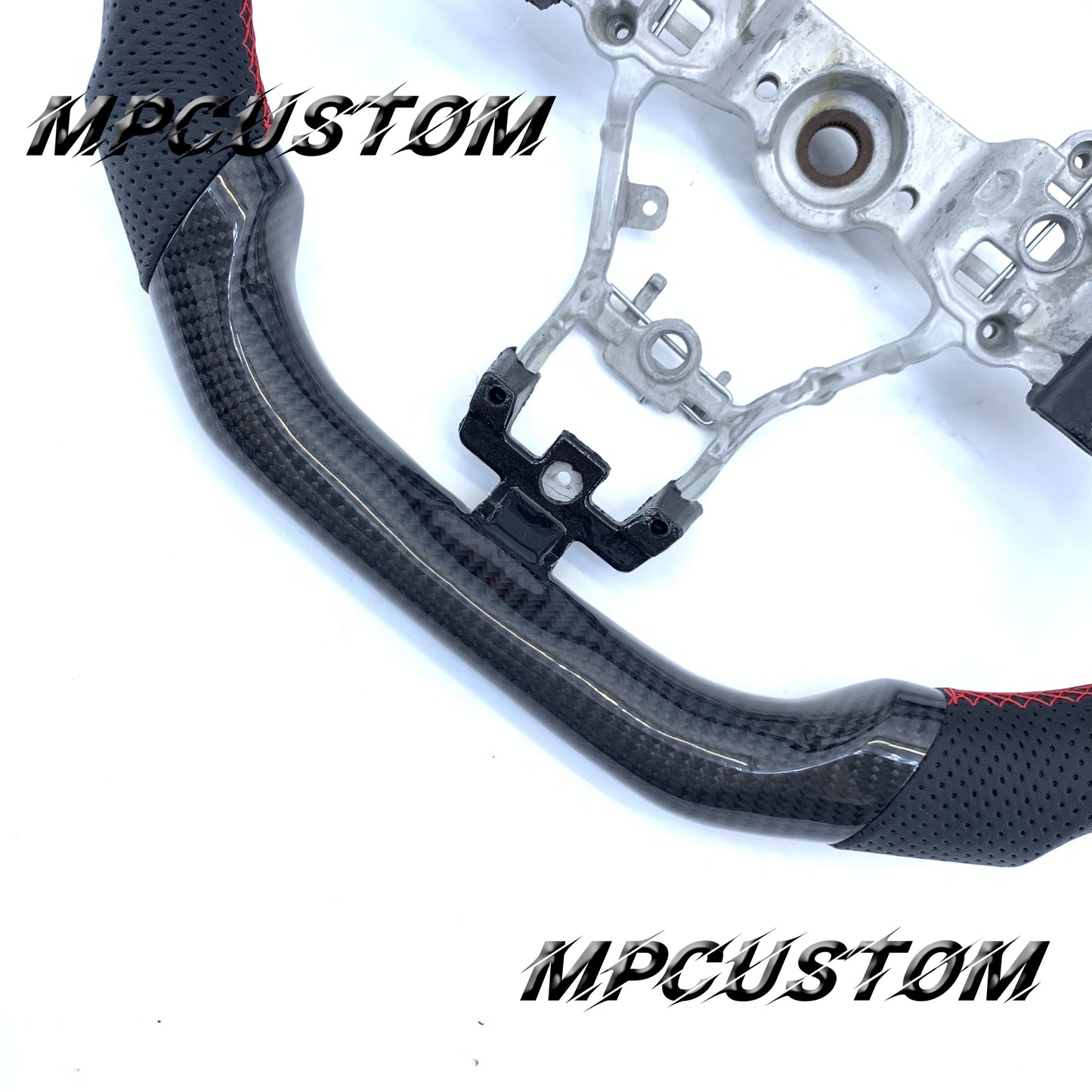 Mpcustom Subaru WRX STI 2015-2020 carbon fiber steering wheel gloss