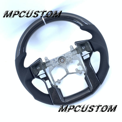 Mpcustom Toyota Tundra 2014-2017 carbon fiber steering wheel black stitching