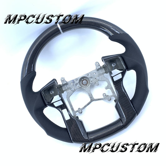 Mpcustom Toyota Tundra 2014-2017 carbon fiber steering wheel black stitching