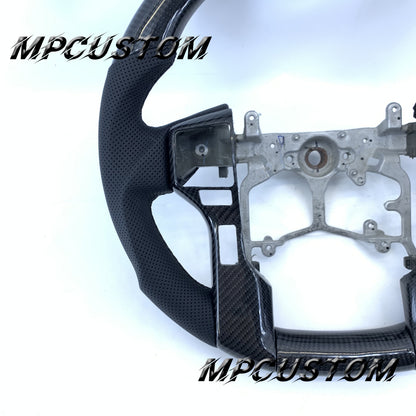 Mpcustom Toyota Tundra 2014-2017 carbon fiber steering wheel round top