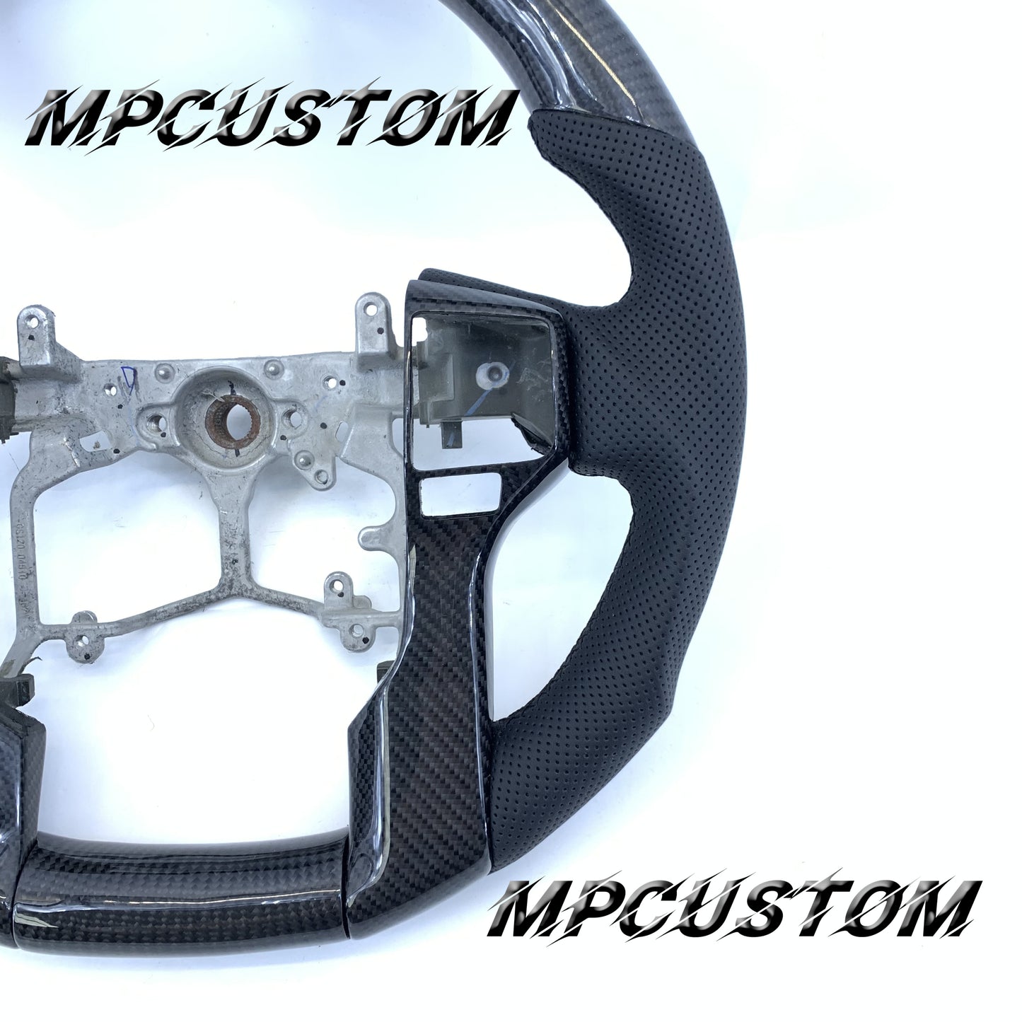 Mpcustom Toyota Tundra 2014-2017 carbon fiber steering wheel gloss