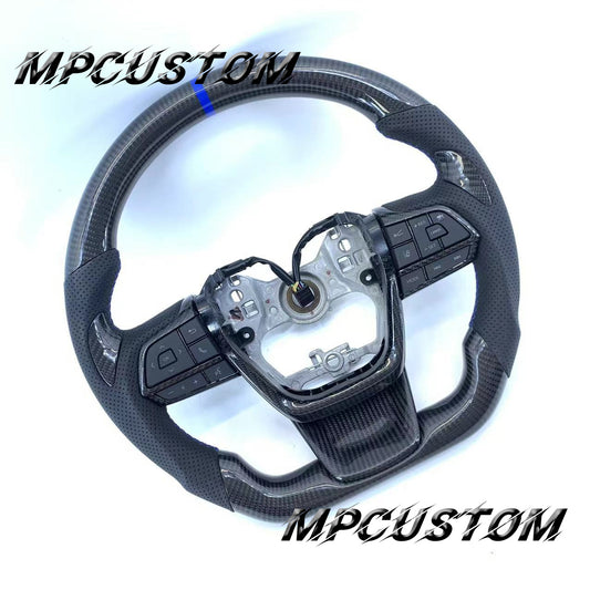 Mpcustom Toyota Highlander 2022 carbon fiber steering wheel round top