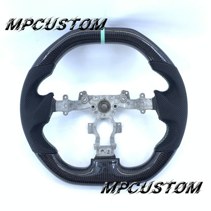 Mpcustom Nissan GTR R35 2009-2016 carbon fiber steering wheel round top