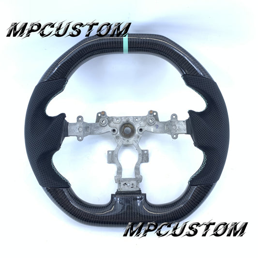 Mpcustom Nissan GTR R35 2009-2016 carbon fiber steering wheel round top