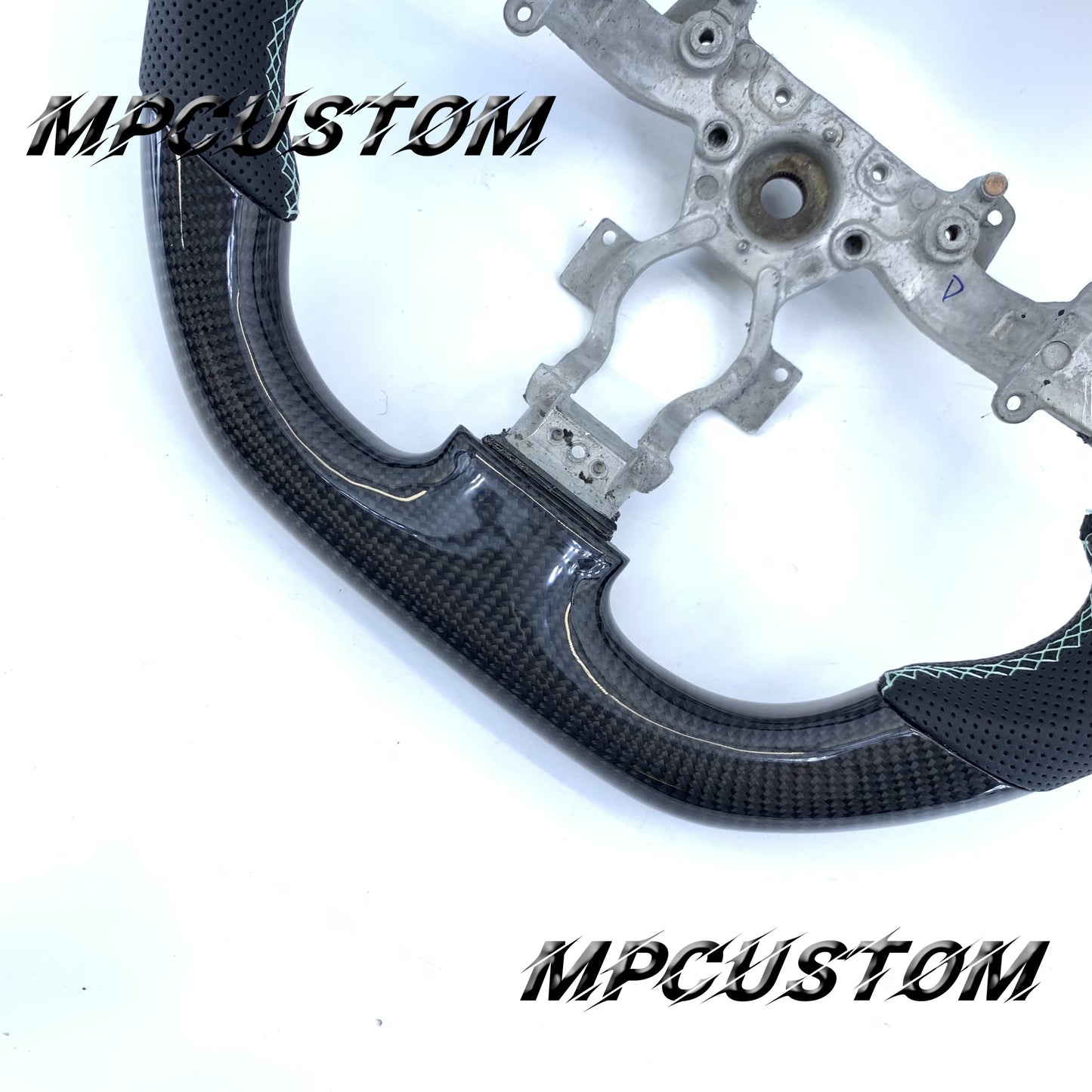 Mpcustom Nissan GTR R35 2009-2016 carbon fiber steering wheel round top