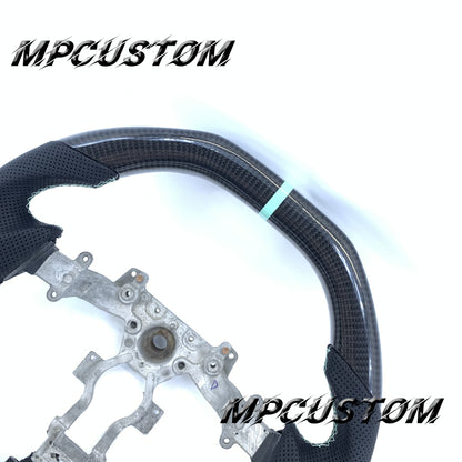 Mpcustom Nissan GTR R35 2009-2016 carbon fiber steering wheel round top
