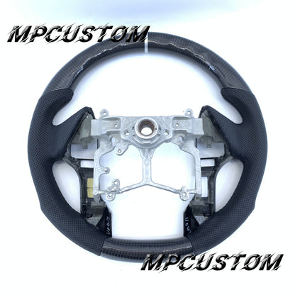 Mpcustom Toyota Tundra 2014-2017 carbon fiber steering wheel round top